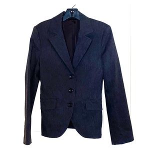Like new grey Express suit blazer jacket